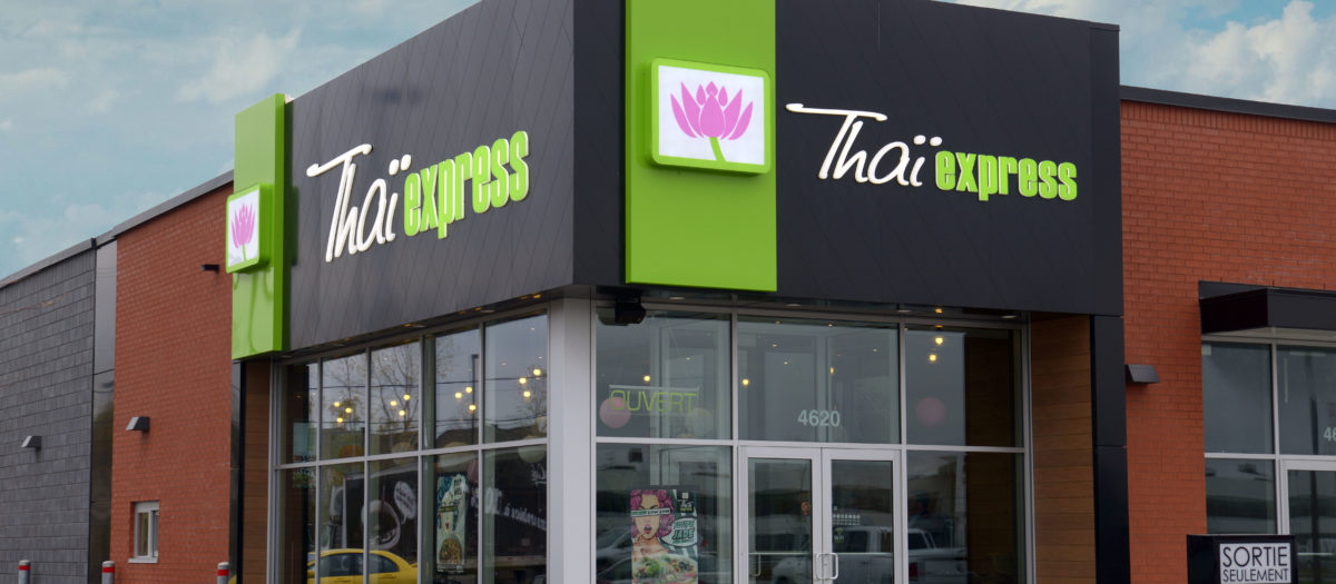 Thai Express Franchise location exterior