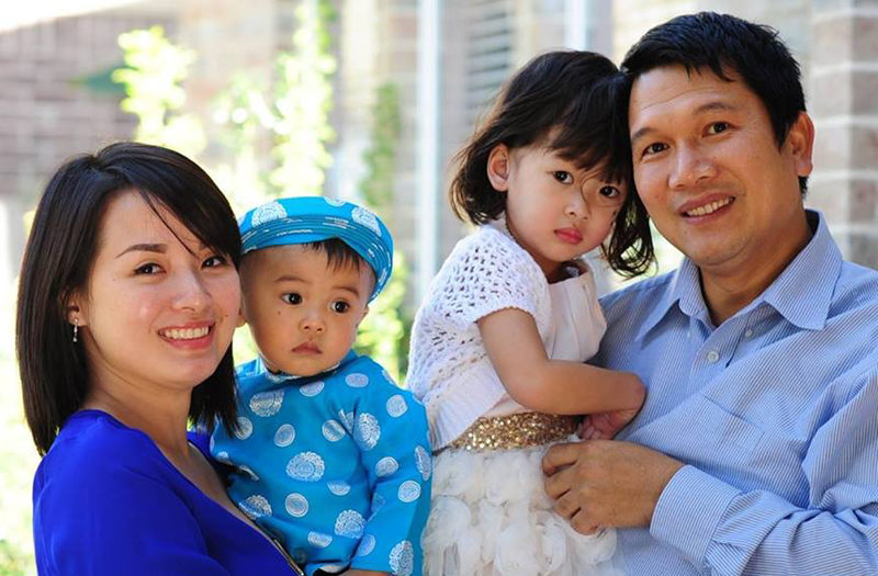Victor Nguyen and family